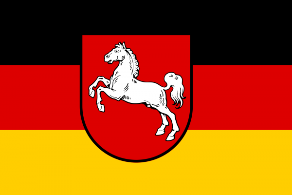 Niedersachsen Flagge 150x250 cm
