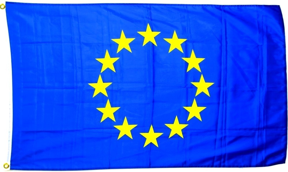 Europa Flagge 90 X 150 Cm Eu Flagge 90 X 150 Cm Internationale Flaggen Flaggenshop Munchen