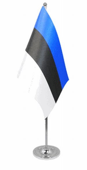 Tischflagge Estland estländische Tischfahne 15x22cm 