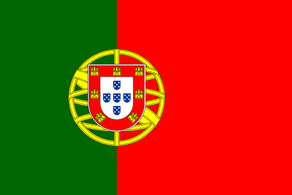Portugal Flagge 150 x 90 cm wetterfest Fahne Ösen innen außen Hissflagge 