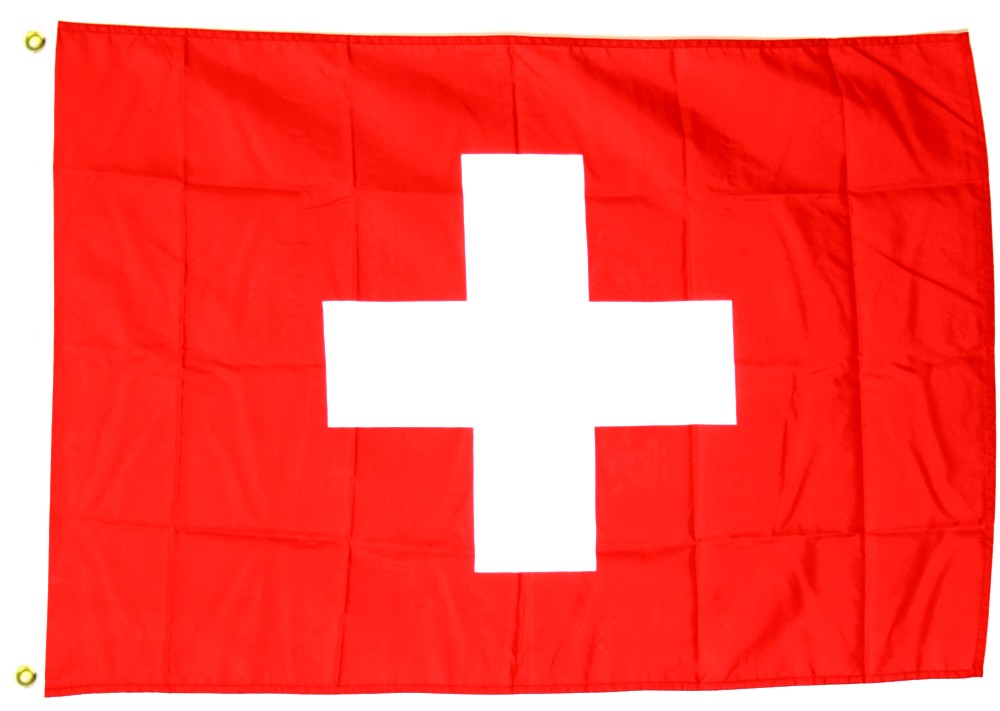 Schweiz Fahne/Flagge - 60cm x 90cm.