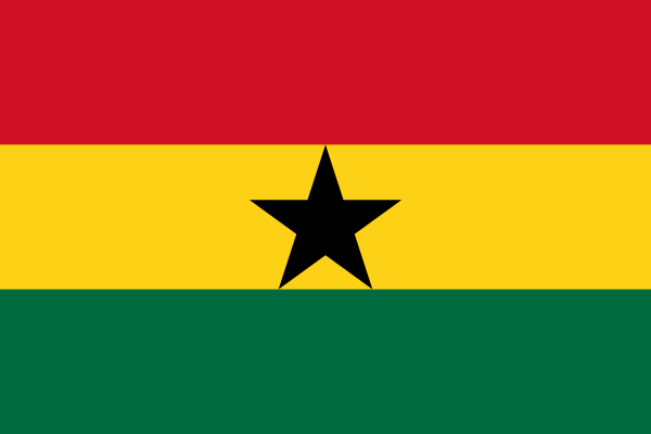 Ghana Autofahne