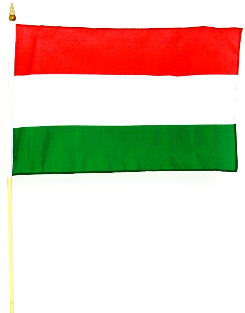 Österreich Stockfahne, Flagge, Fahne, Nationalflagge 30x45cm ohne