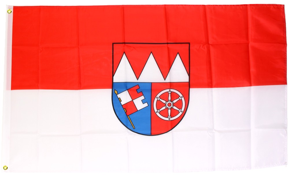 Unterfranken 90cm x 150cm | Bayern | Deutsche Bundesländer ...