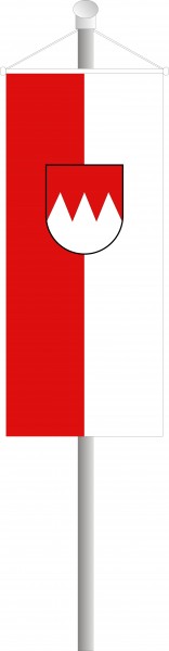 Franken Bannerfahne mit Wappen 100 x 300 cm