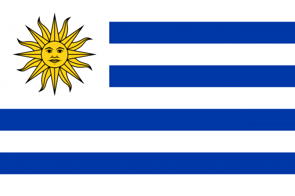 Uruguay Flagge 60x90 cm
