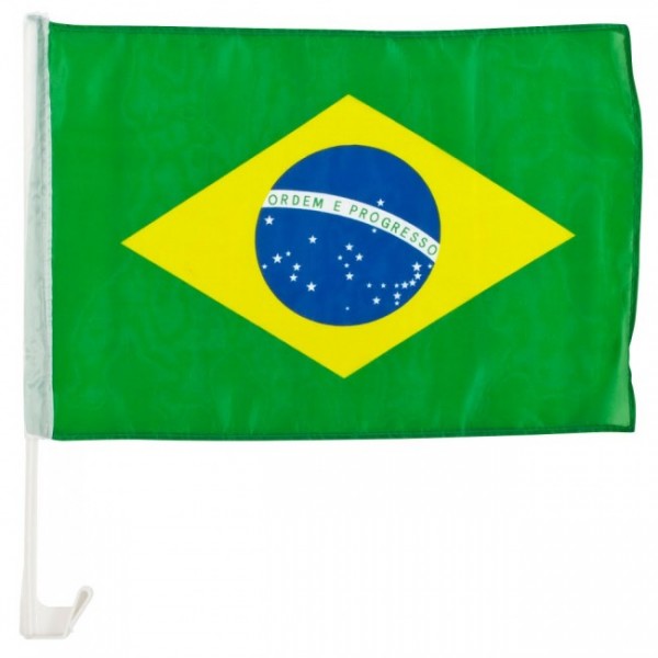 Brasilien Autofahne